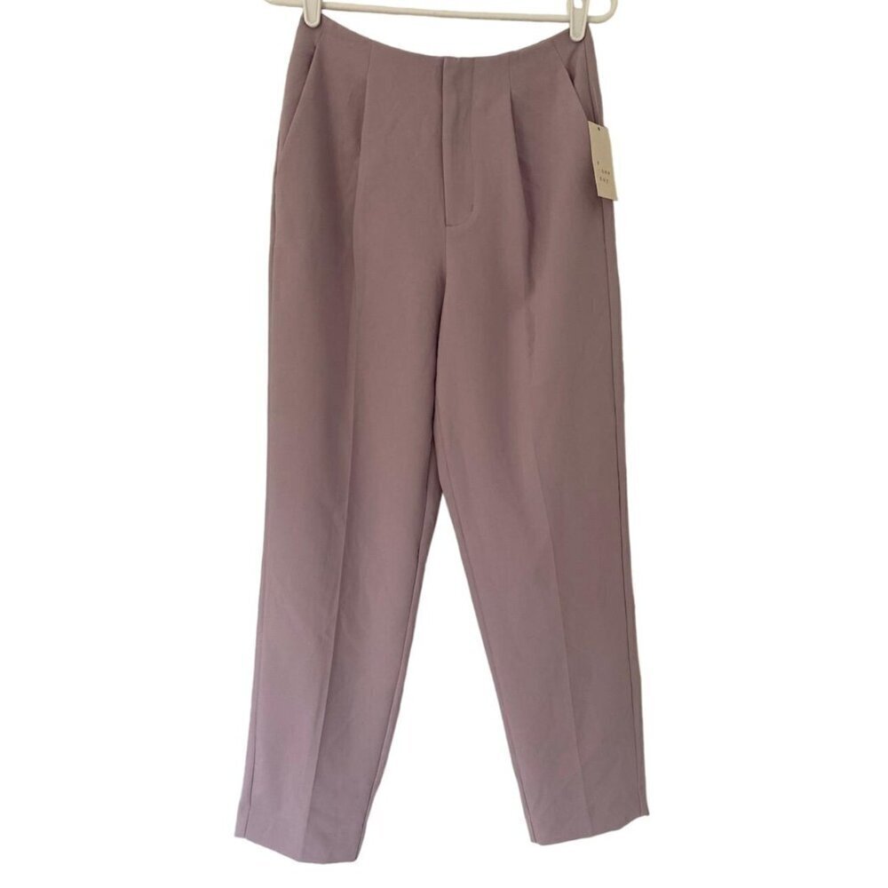 A New day, Women's polyester and rayon dress pants, Violet, size 4. NWT